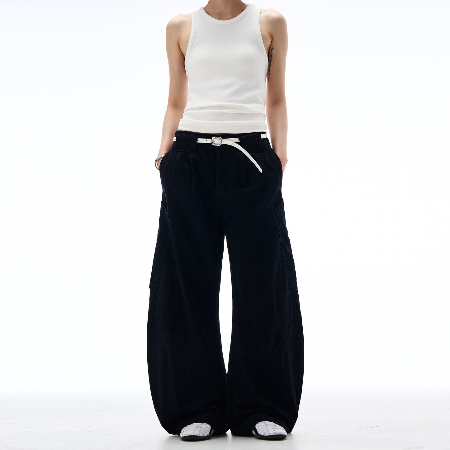MADWITCH LARGE POCKET CARGO PANTS #CK6665