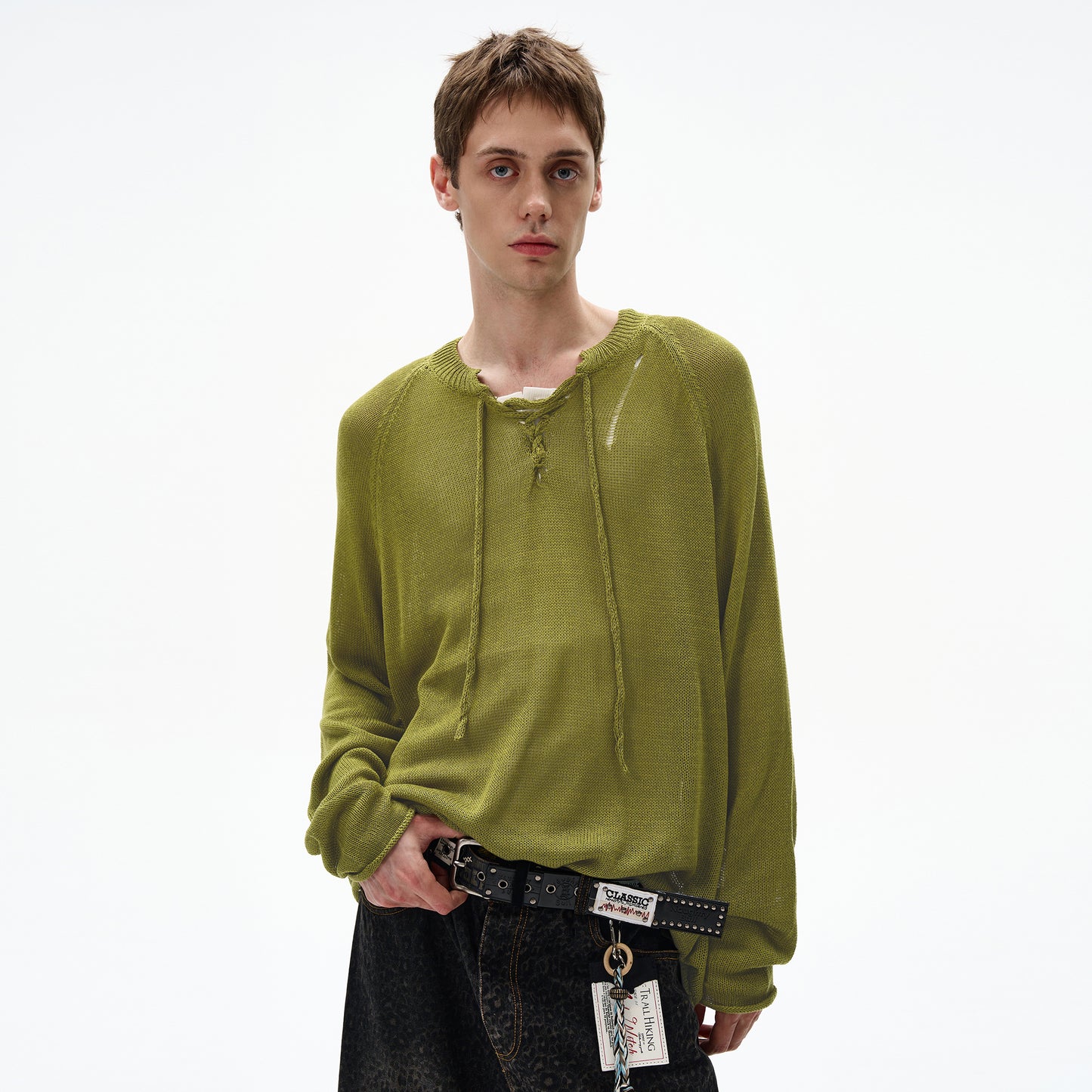 MADWITCH UNISEX EARLY FALL KNIT LONG SLEEVE #MY001-S
