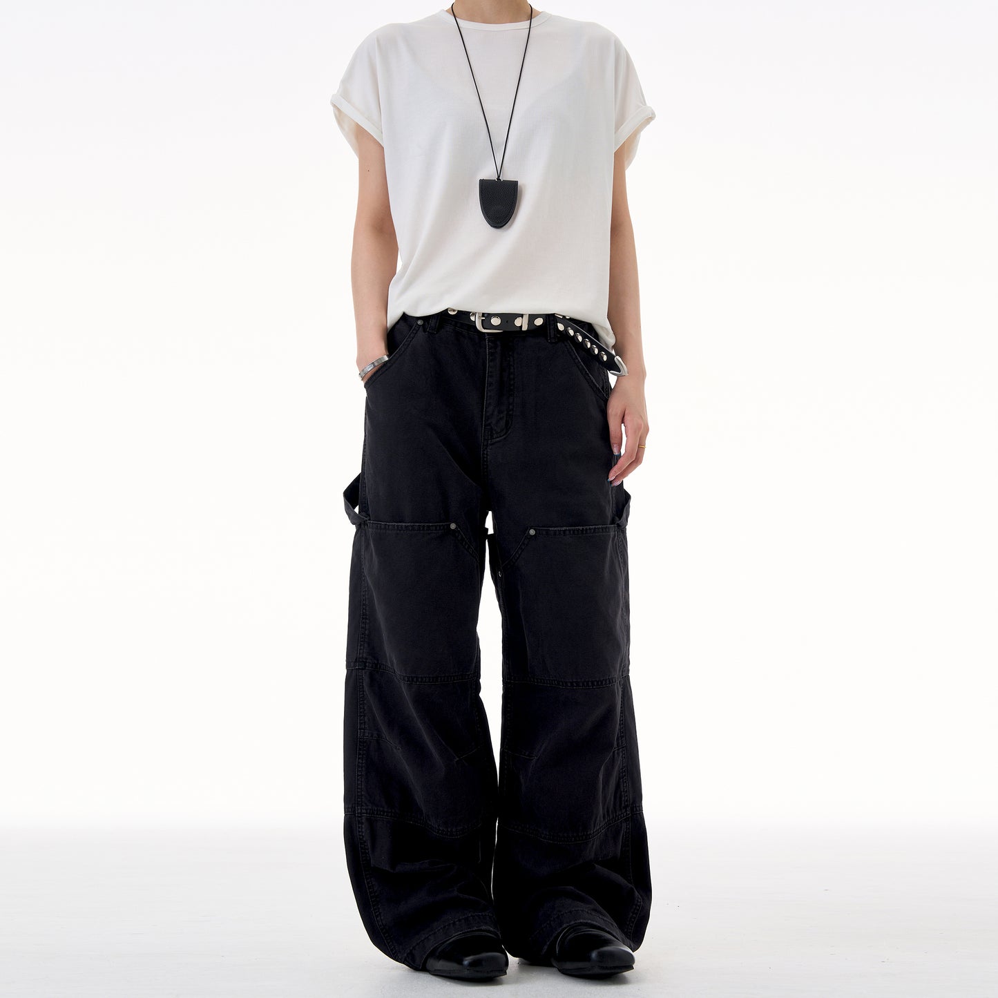 MADWITCH PATCHWORK LUMBERJACK PANTS #HK3552