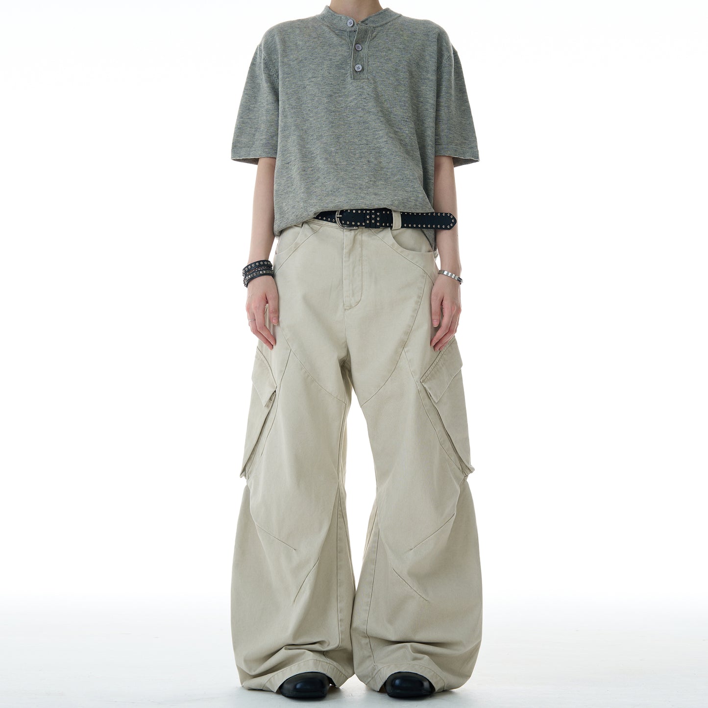 MADWITCH OVERSIZE WORK PANTS #A602