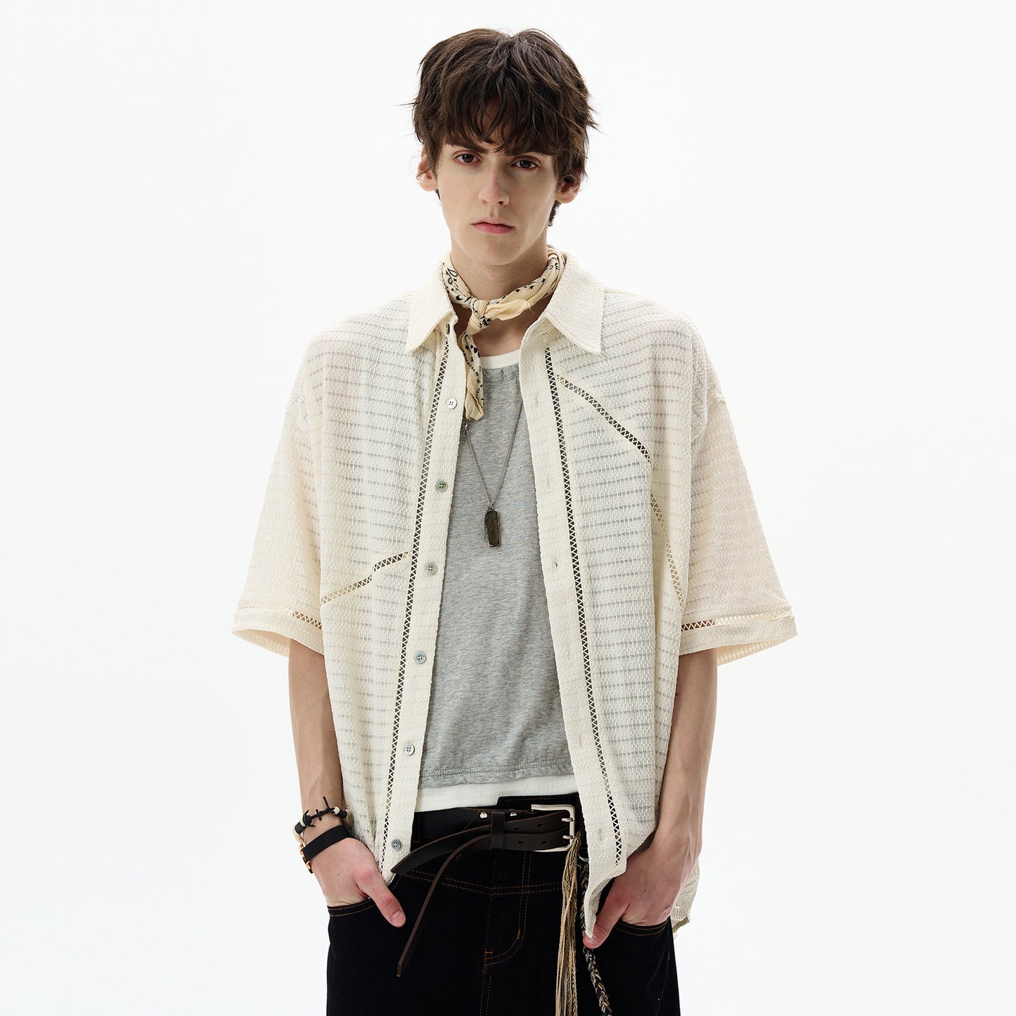 MADWITCH OVERSIZED POPLIN SHIRT #880283