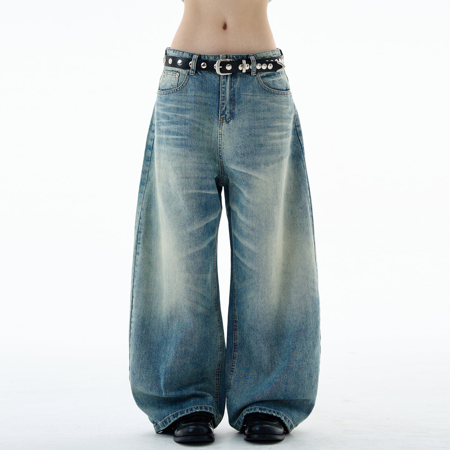 MADWITCH CLASSIC BAGGY FIT JEANS #G6870