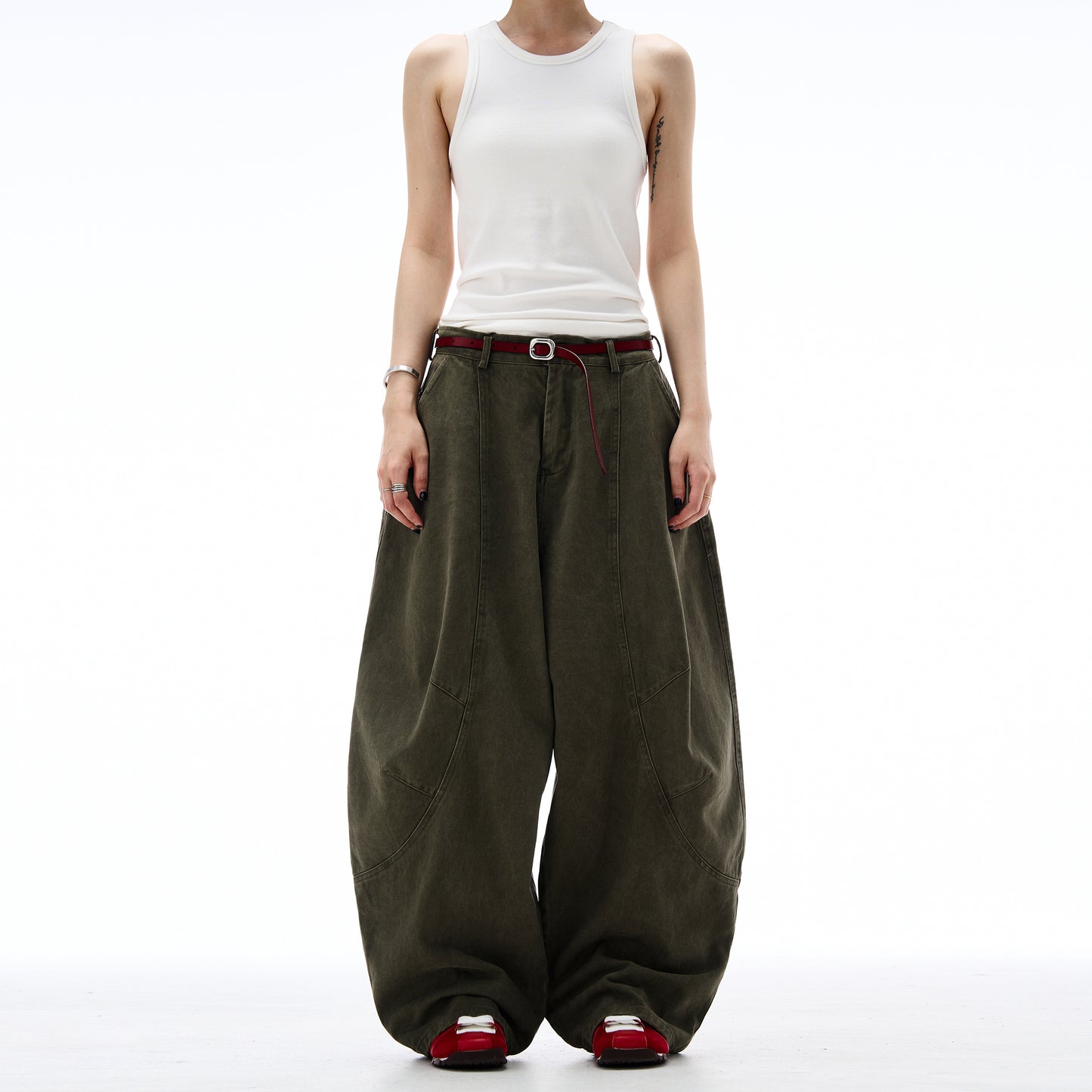 MADWITCH HIP-HOP BAGGY CARGO PANTS #C887
