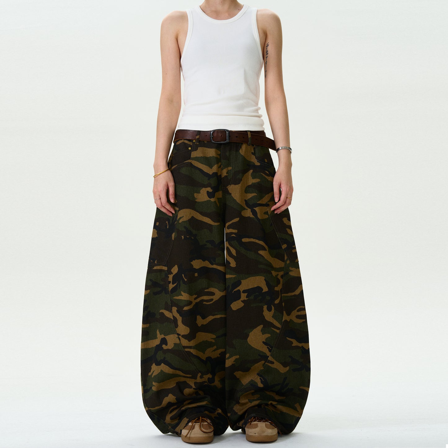 MADWITCH VERSATILE RETRO CASUAL PANTS #L427