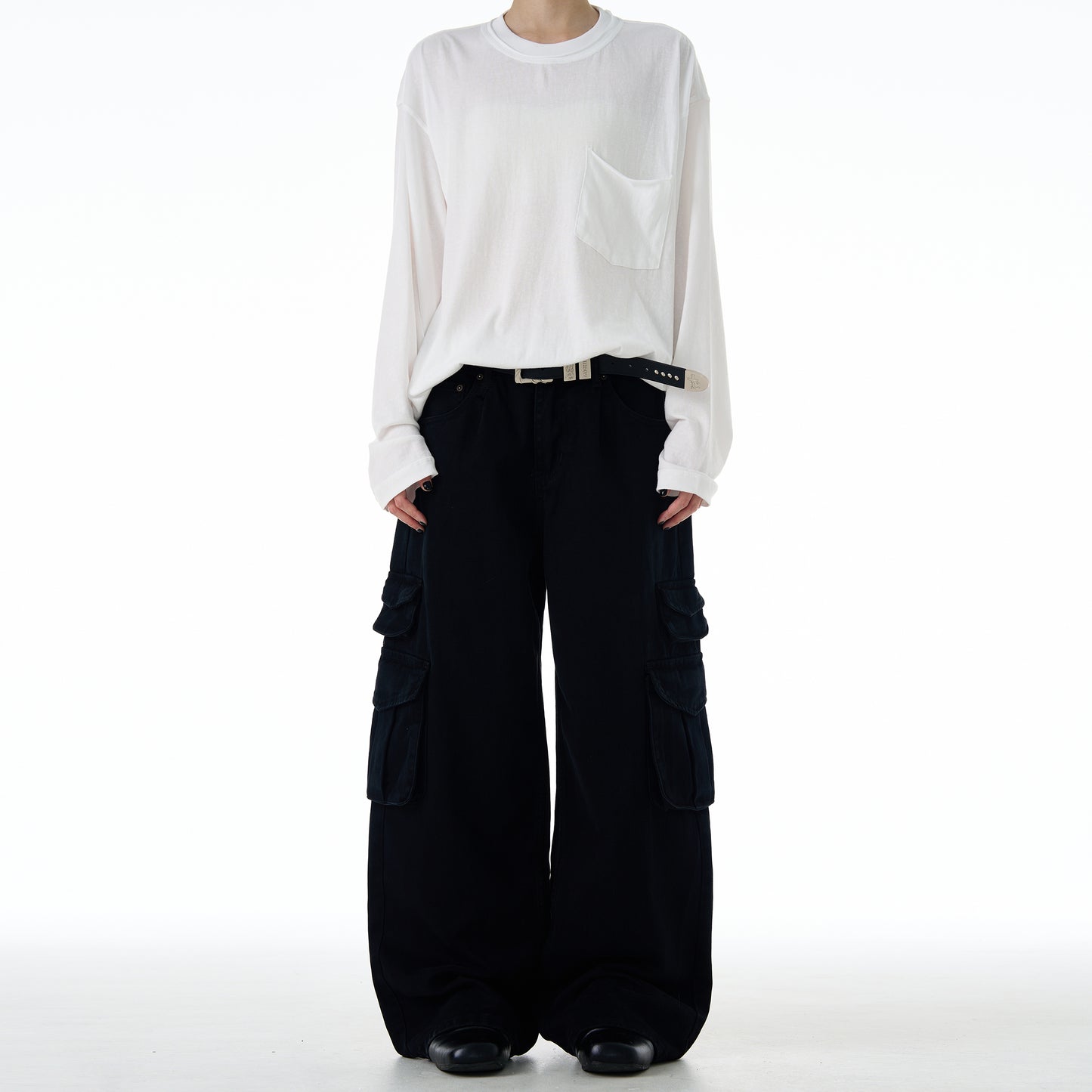 MADWITCH MULTI-POCKET CARGO PANTS #CK3397