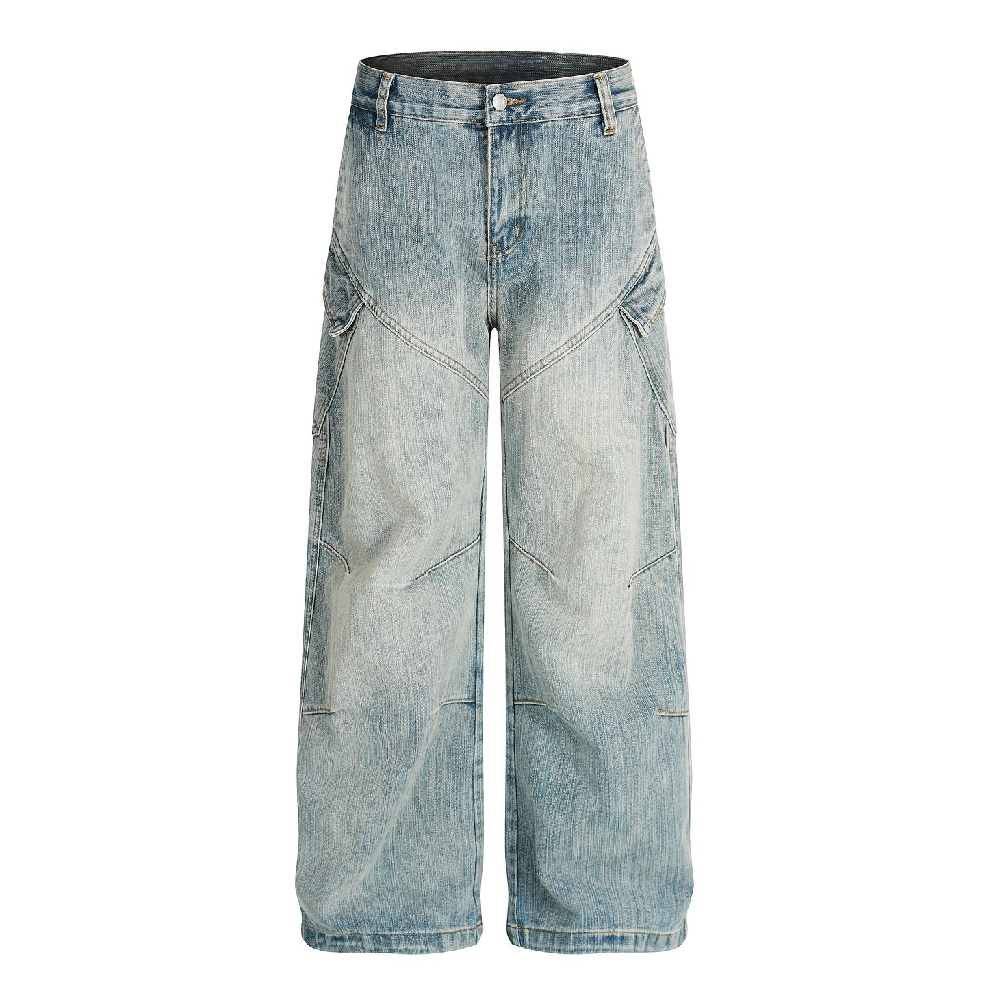 MADWITCH SLUB WASH DENIM PANTS #G6847