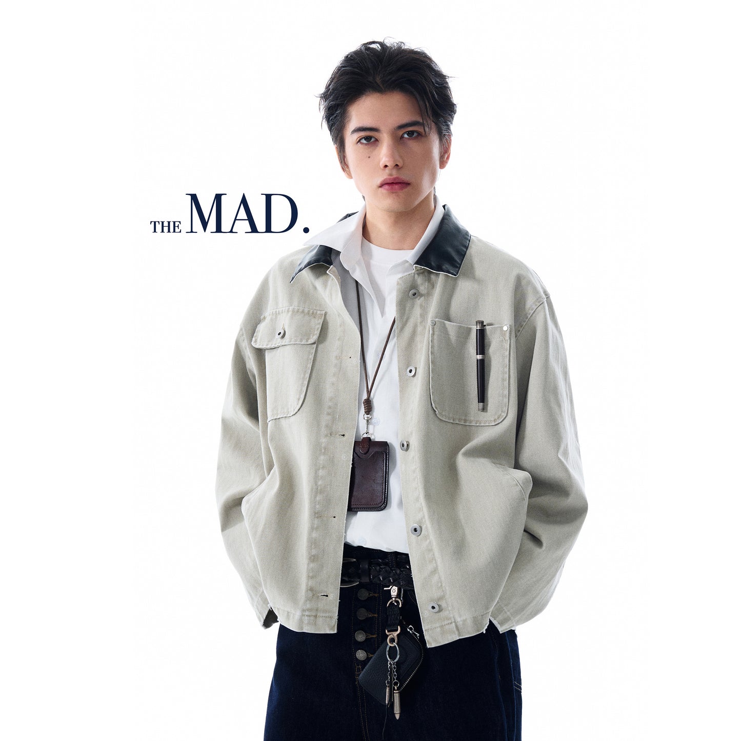 MADWITCH WASHED WORK JACKET #WT45