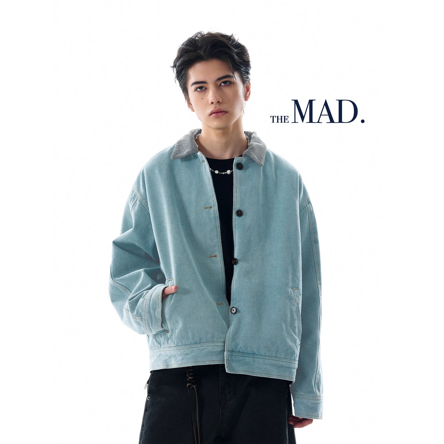 MADWITCH VINTAGE WASHED JACKET #8688