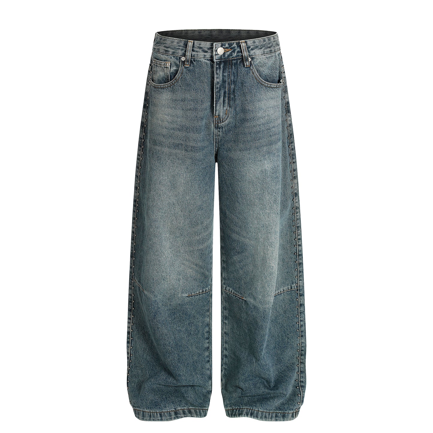 MADWITCH DECONSTRUCTED BAGGY JEANS #G6845