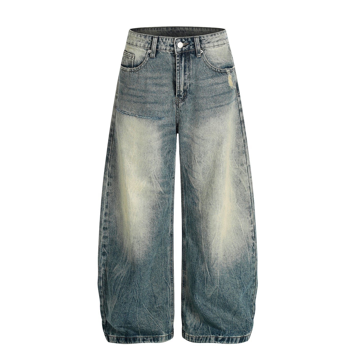 MADWITCH WASHED DISTRESSED JEANS #G6861