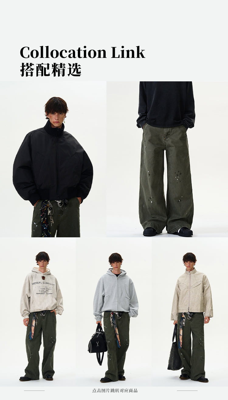 MADWITCH VINTAGE SHORT PADDED JACKET #DC0177