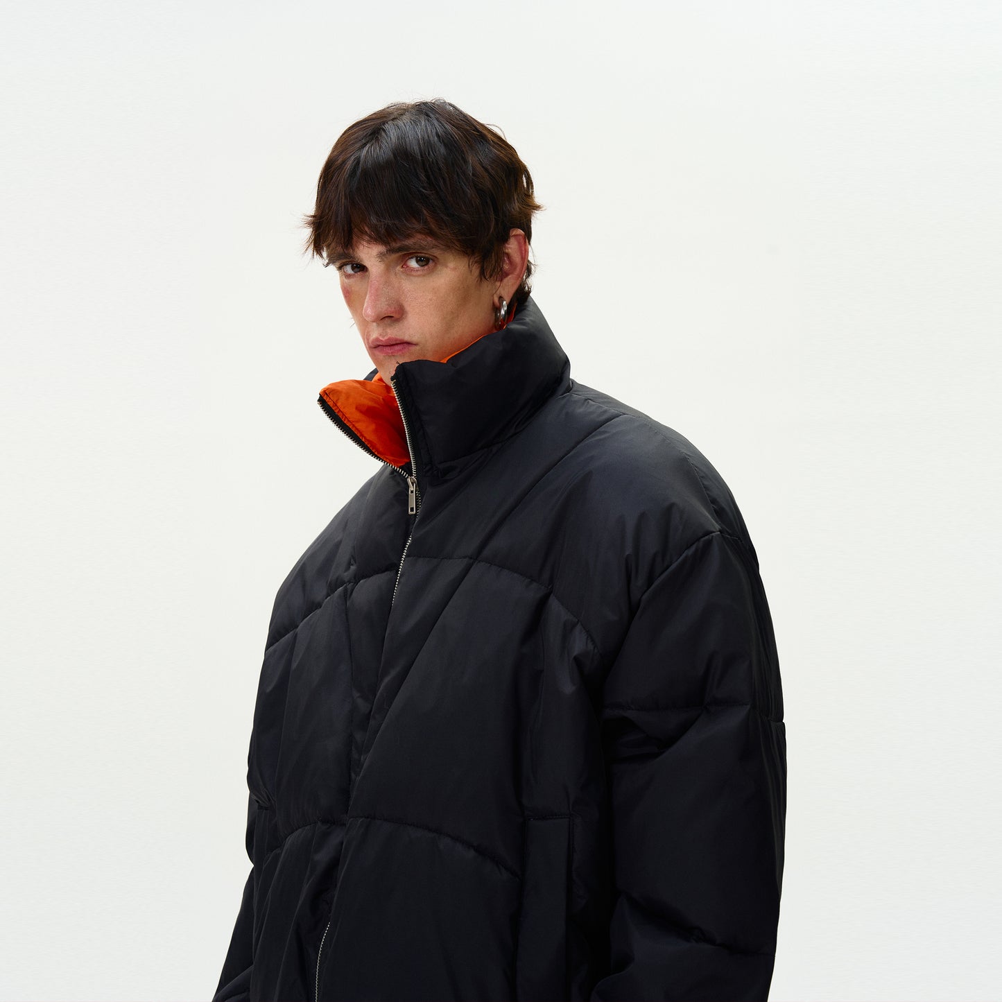 MADWITCH STAND COLLAR WARM PADDED JACKET #MY8895