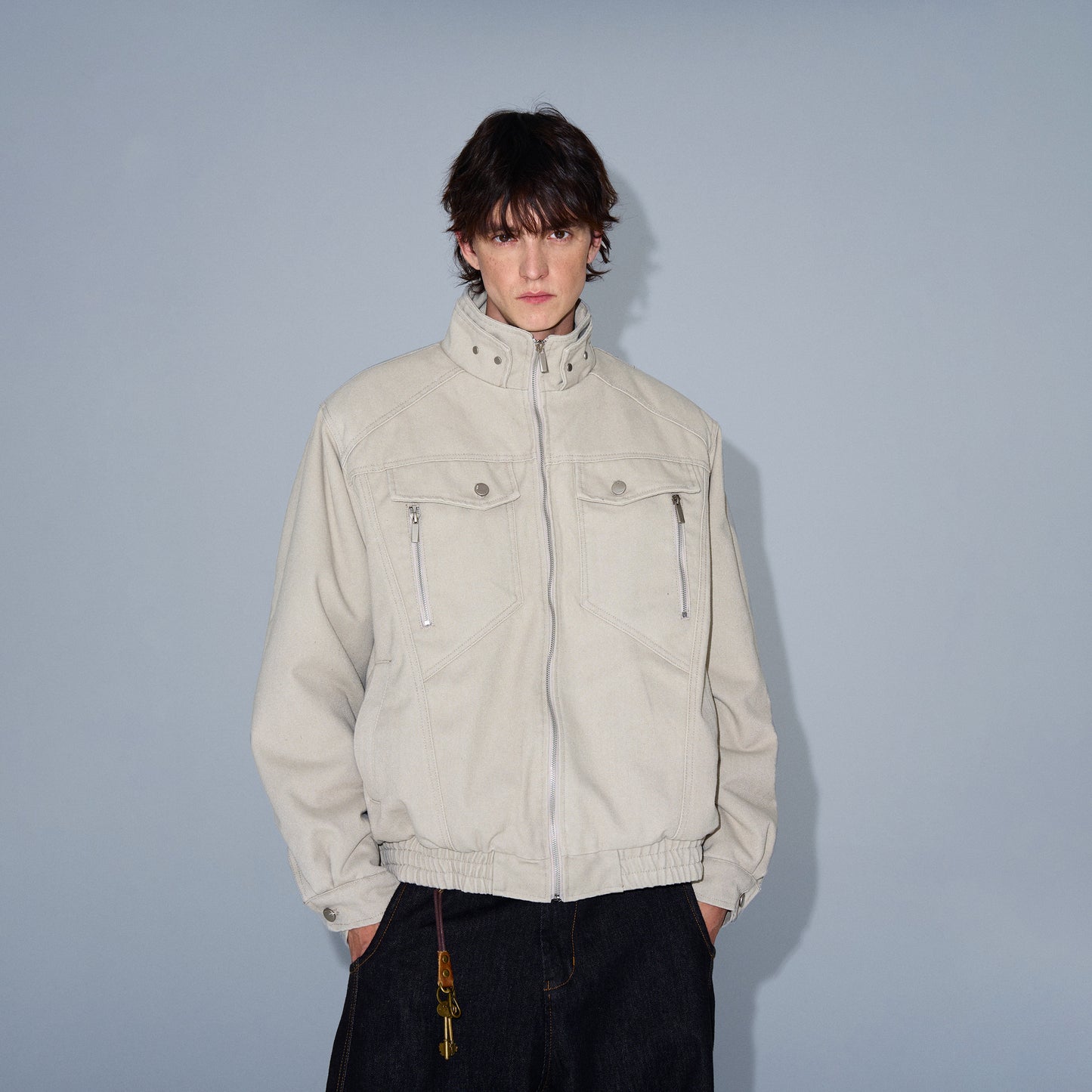 MADWITCH FLEECE-LINED UTILITY JACKET #880062