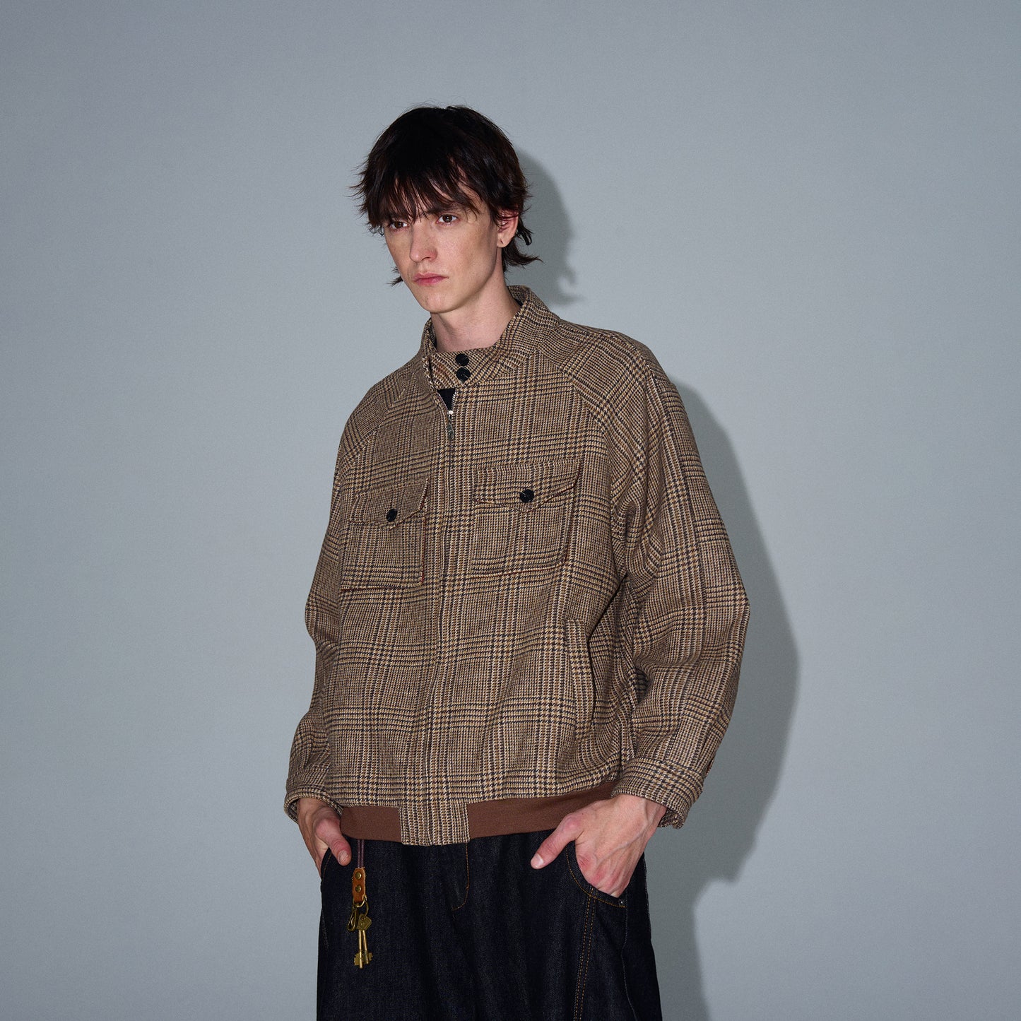 MADWITCH VINTAGE WOOL COAT #G952