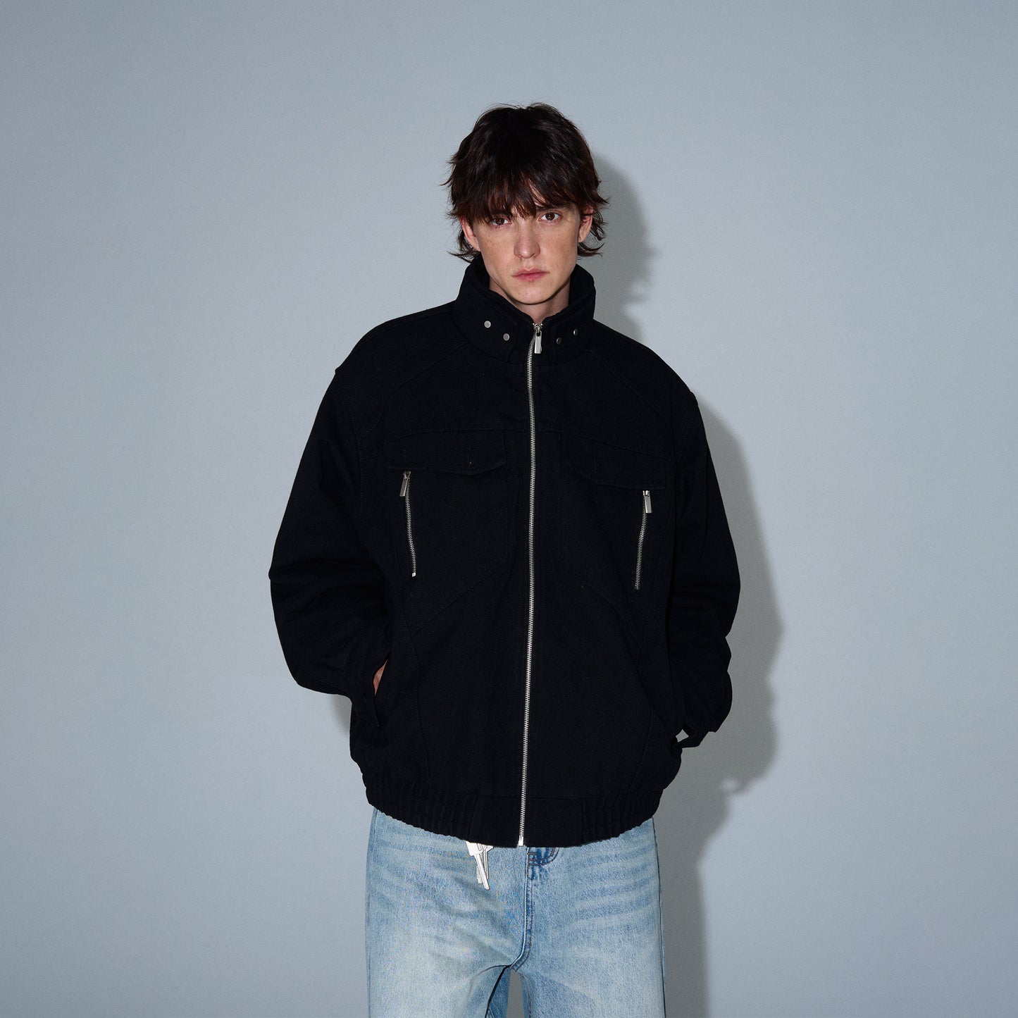 MADWITCH FLEECE-LINED UTILITY JACKET #880062