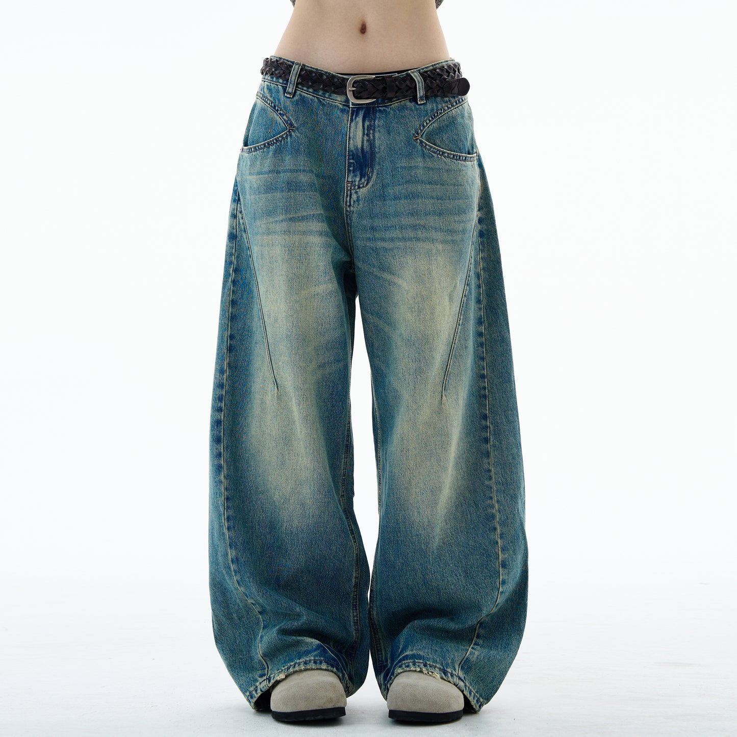 MADWITCH DECONSTRUCTED VINTAGE DENIM #CK9666