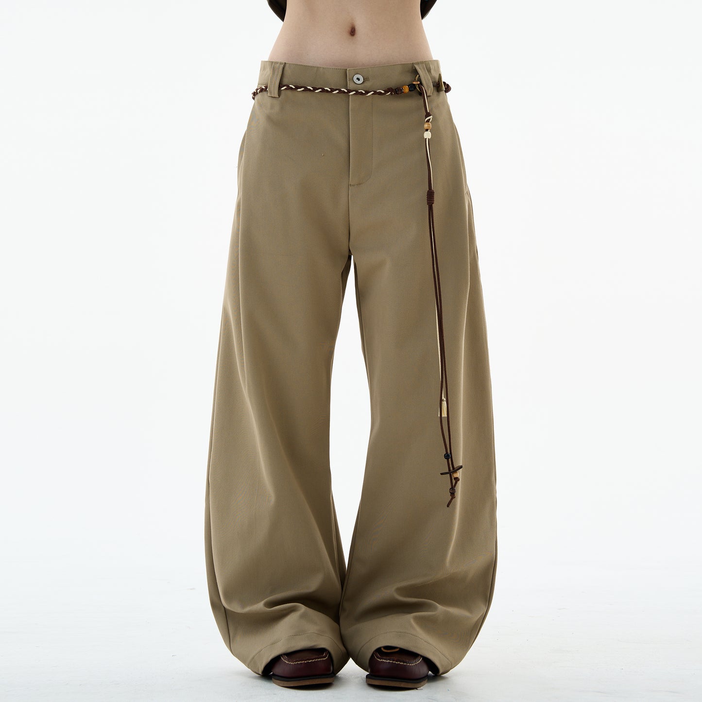 MADWITCH RELAXED WIDE LEG PANTS #CK6862