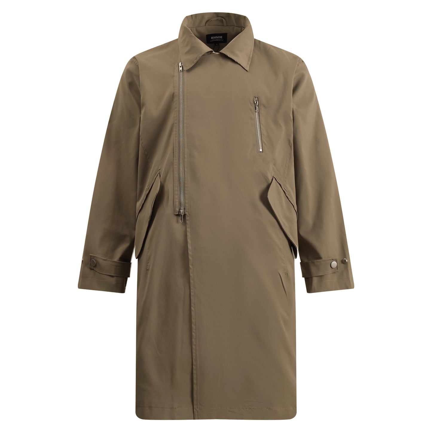 MADWITCH VINTAGE LONGLINE TRENCH COAT #G0098