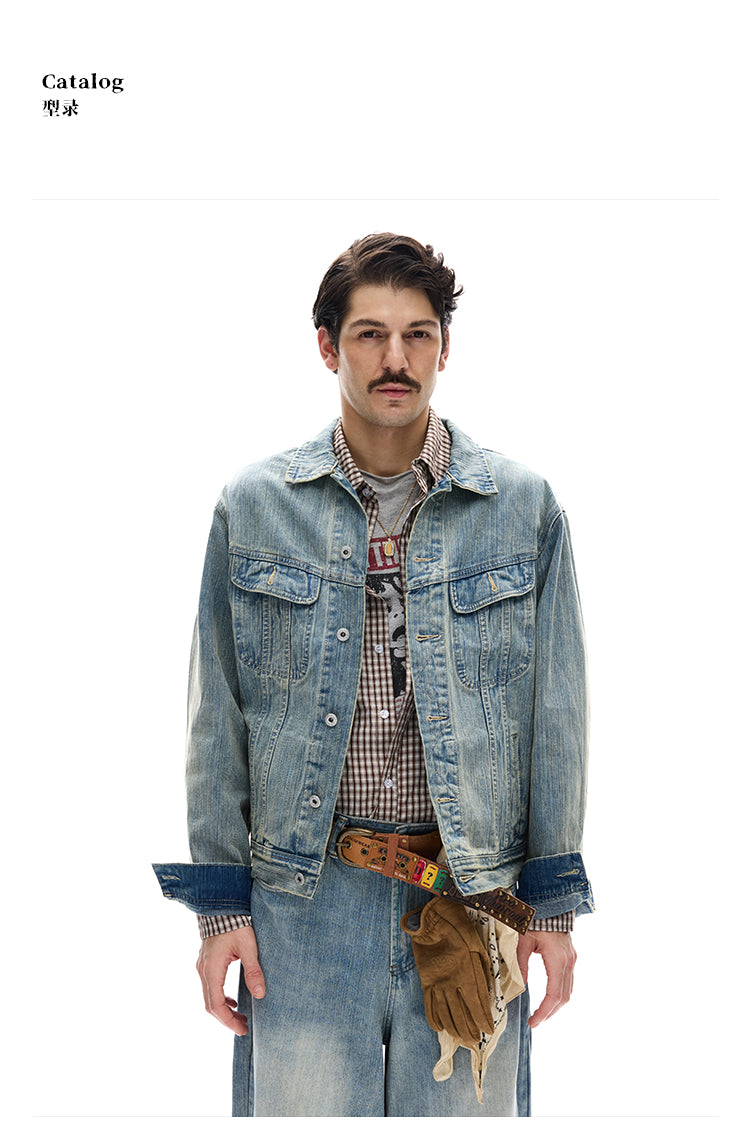 MADWITCH SLUB UTILITY DENIM #DY994