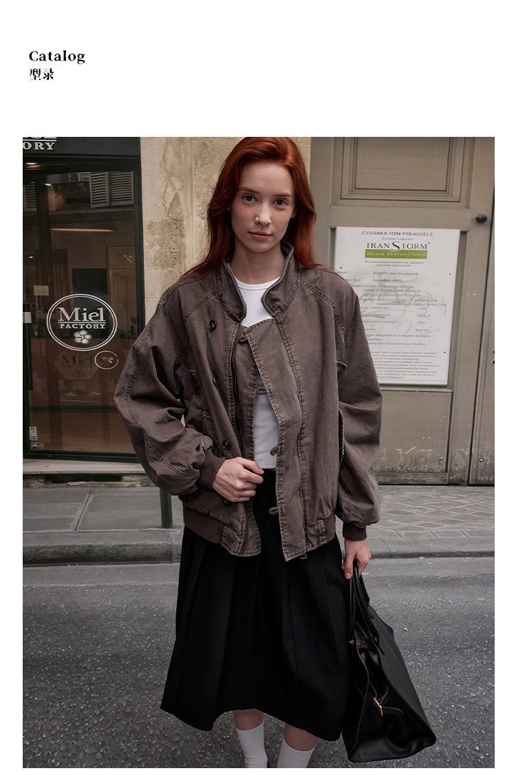 MADWITCH VINTAGE WORKWEAR COAT #MD2561