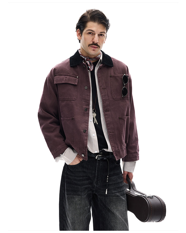 MADWITCH WASHED UTILITY JACKET #256067