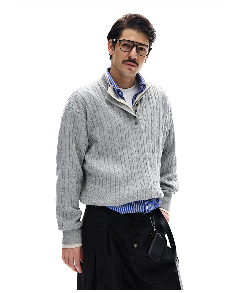 MADWITCH OLD MONEY KNIT SWEATER #25078