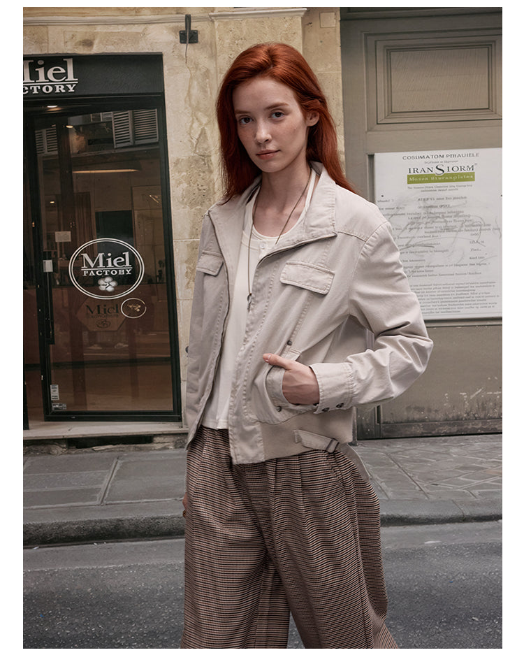 MADWITCH SLIMMING CROP WORKWEAR #C270Q25