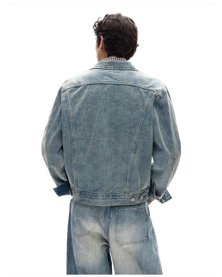 MADWITCH SLUB UTILITY DENIM #DY994