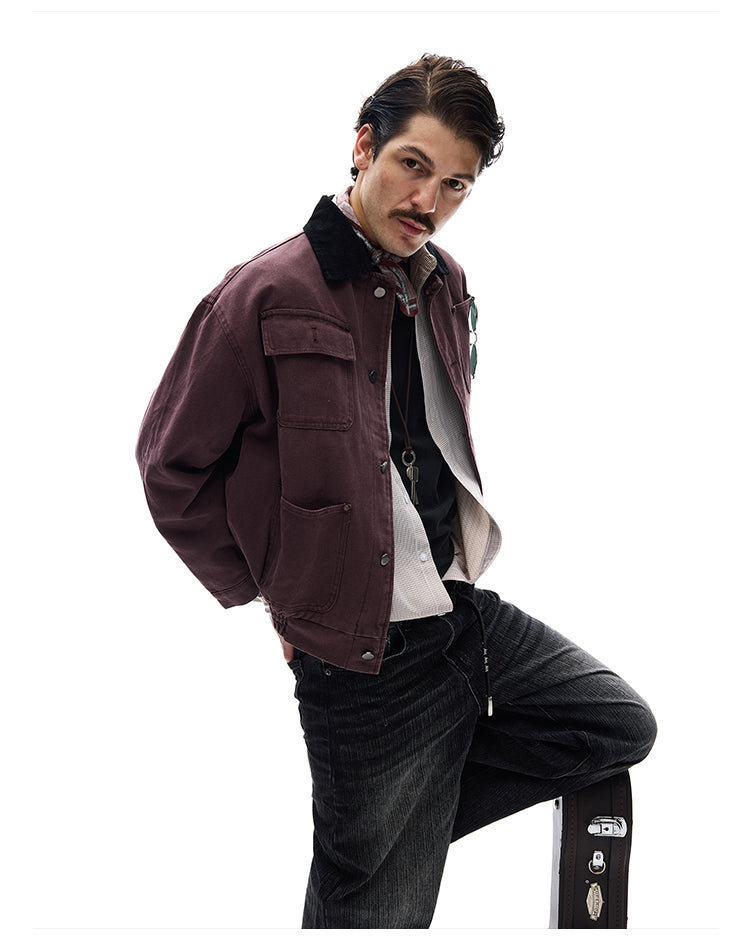 MADWITCH WASHED UTILITY JACKET #256067