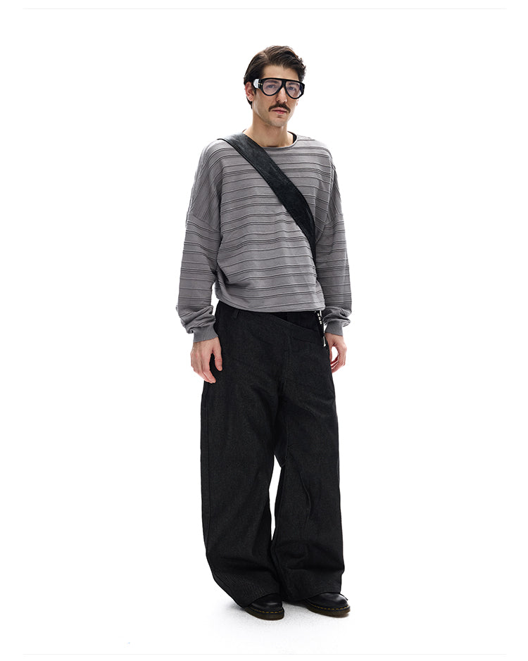MADWITCH RIB RAGLAN KNIT #27393