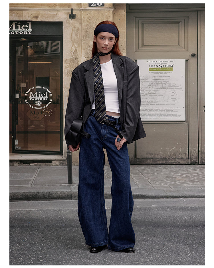 MADWITCH MINIMALIST SUIT JACKET #AW6367