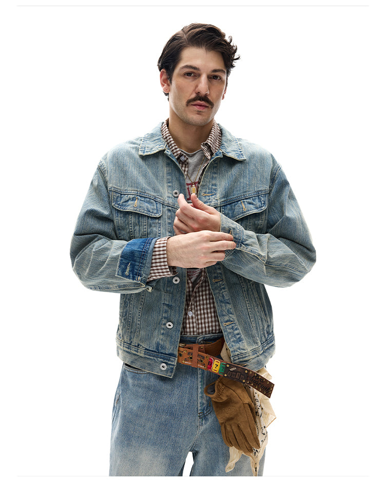 MADWITCH SLUB UTILITY DENIM #DY994