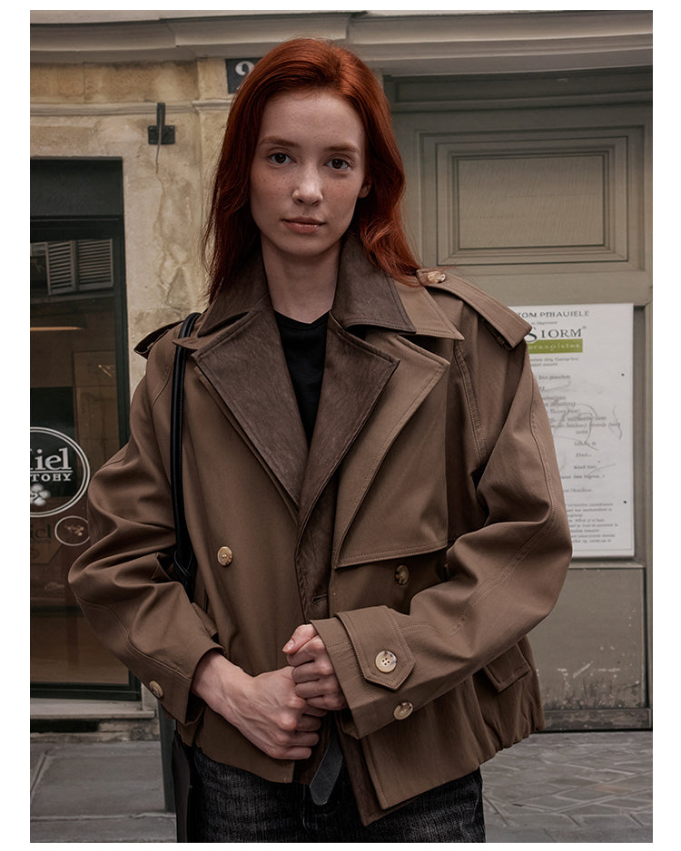 MADWITCH RELAXED CROP OUTERWEAR #630013