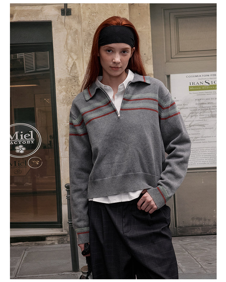 MADWITCH OLD MONEY CROP KNIT #72378