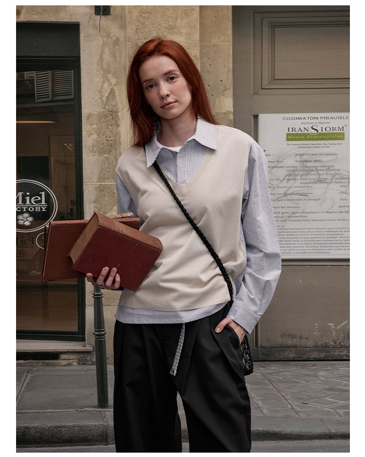 MADWITCH CASUAL PANELED SHIRT #RC87