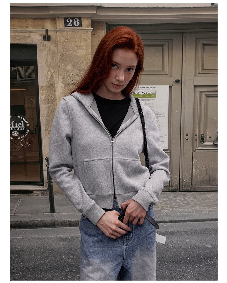 MADWITCH AMERICAN STYLE CROP HOODIE #RH43