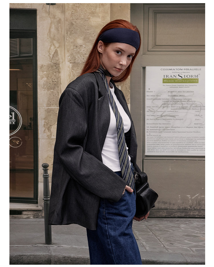 MADWITCH MINIMALIST SUIT JACKET #AW6367
