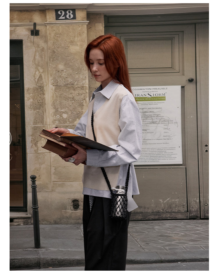 MADWITCH CASUAL PANELED SHIRT #RC87