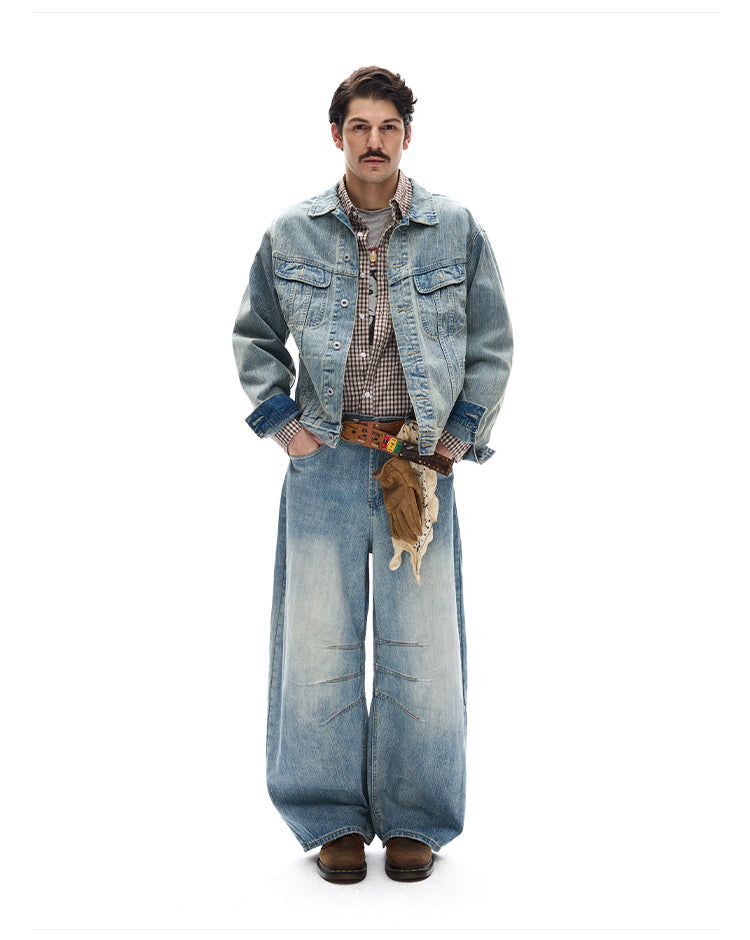 MADWITCH SLUB UTILITY DENIM #DY994