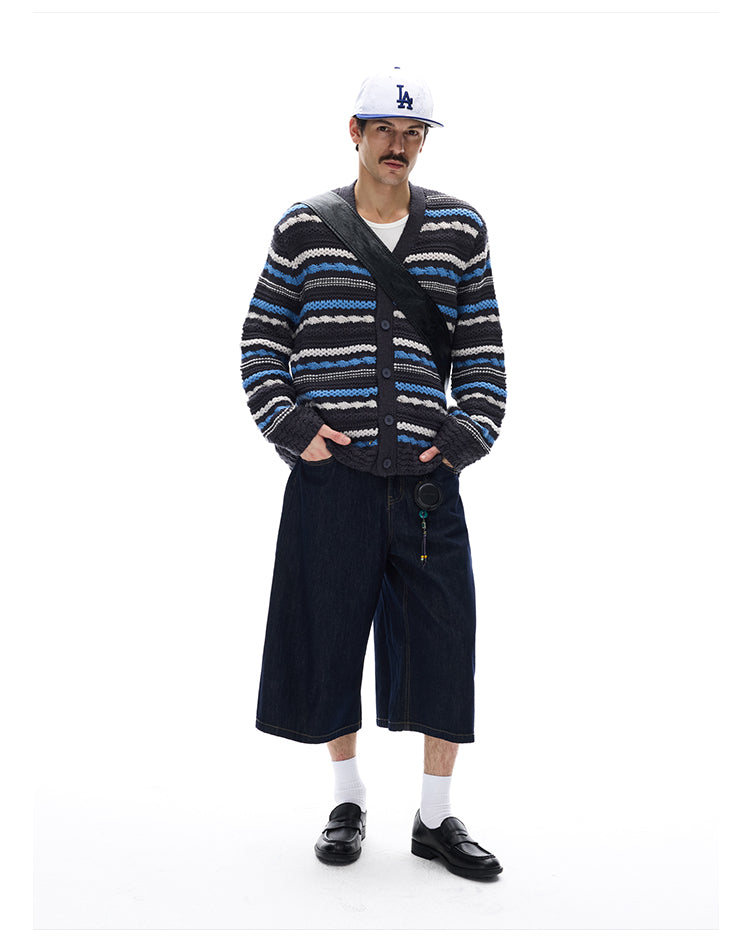MADWITCH CONTRAST V KNIT #72598
