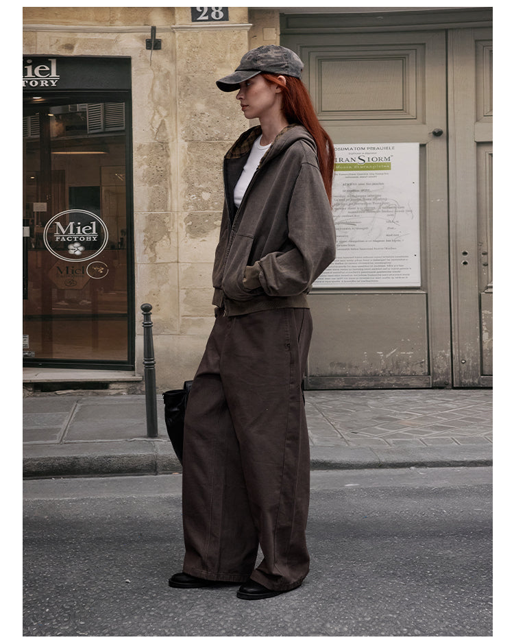 MADWITCH RETRO WORKWEAR OVERCOAT #CR615