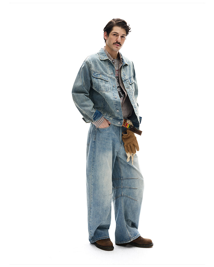 MADWITCH SLUB UTILITY DENIM #DY994