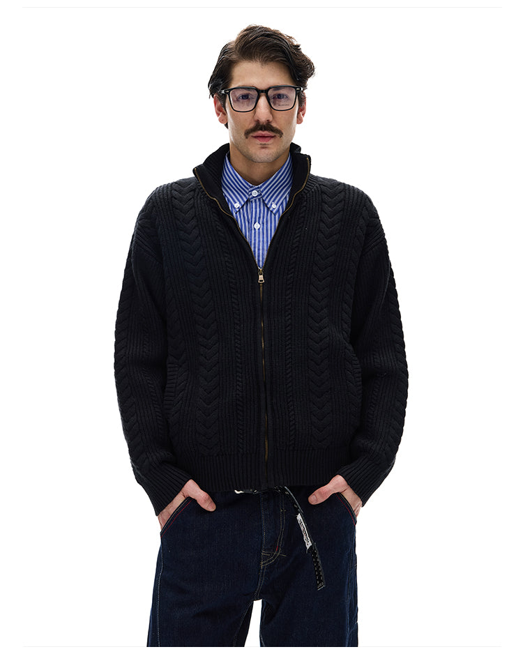 MADWITCH WHEAT KNIT CARDIGAN #YH25888
