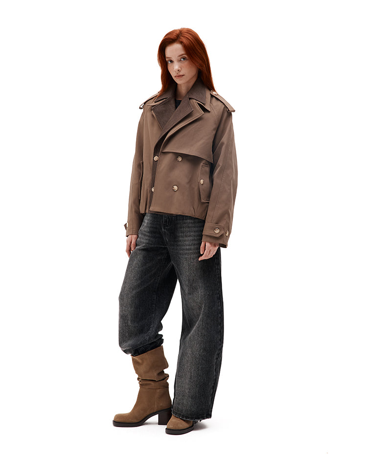MADWITCH RELAXED CROP OUTERWEAR #630013