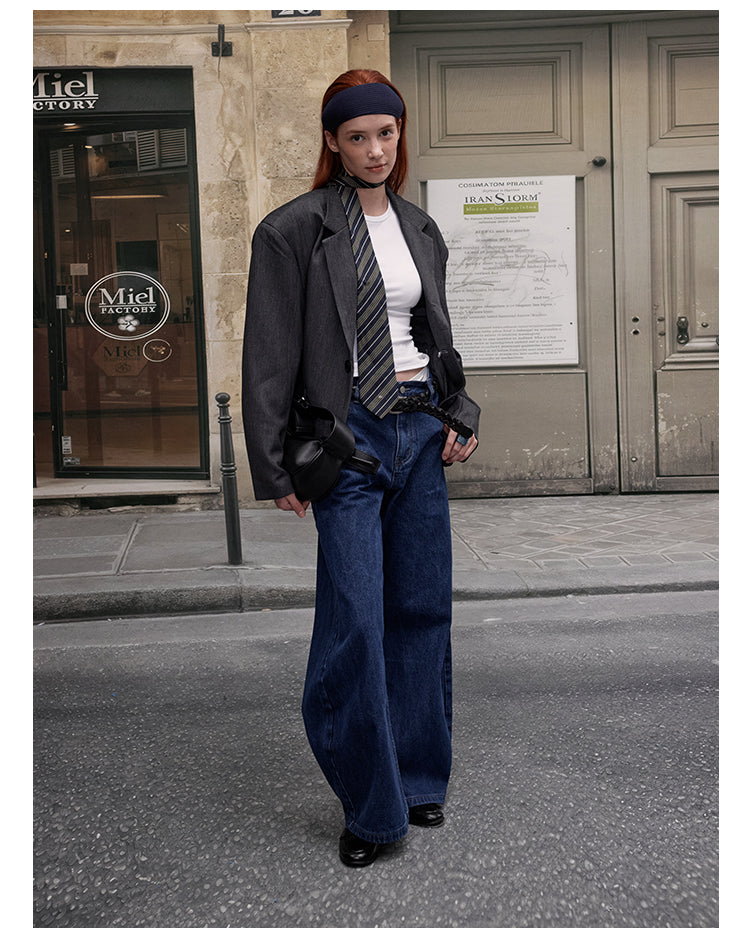 MADWITCH MINIMALIST SUIT JACKET #AW6367