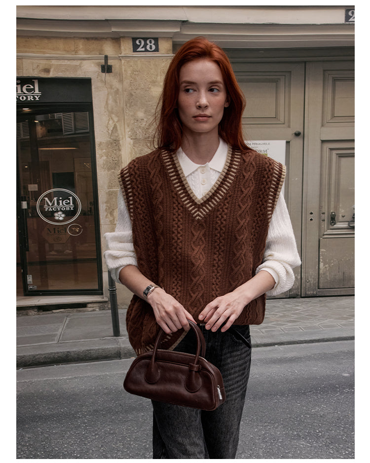 MADWITCH CABLE KNIT SWEATER #ZDY8177