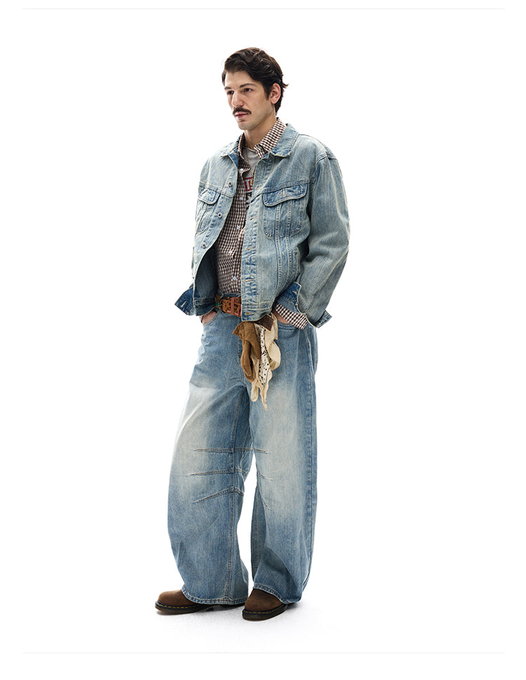 MADWITCH SLUB UTILITY DENIM #DY994