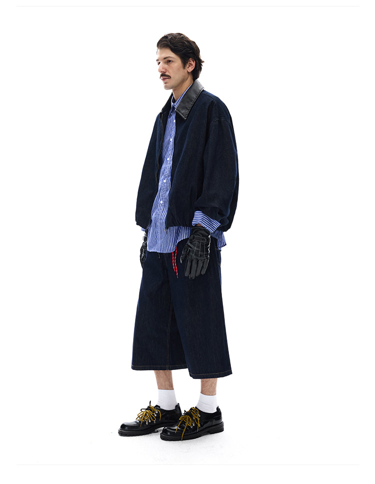 MADWITCH WASHED LEATHER DENIM #CW1238