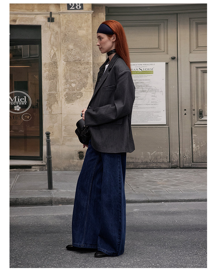 MADWITCH MINIMALIST SUIT JACKET #AW6367
