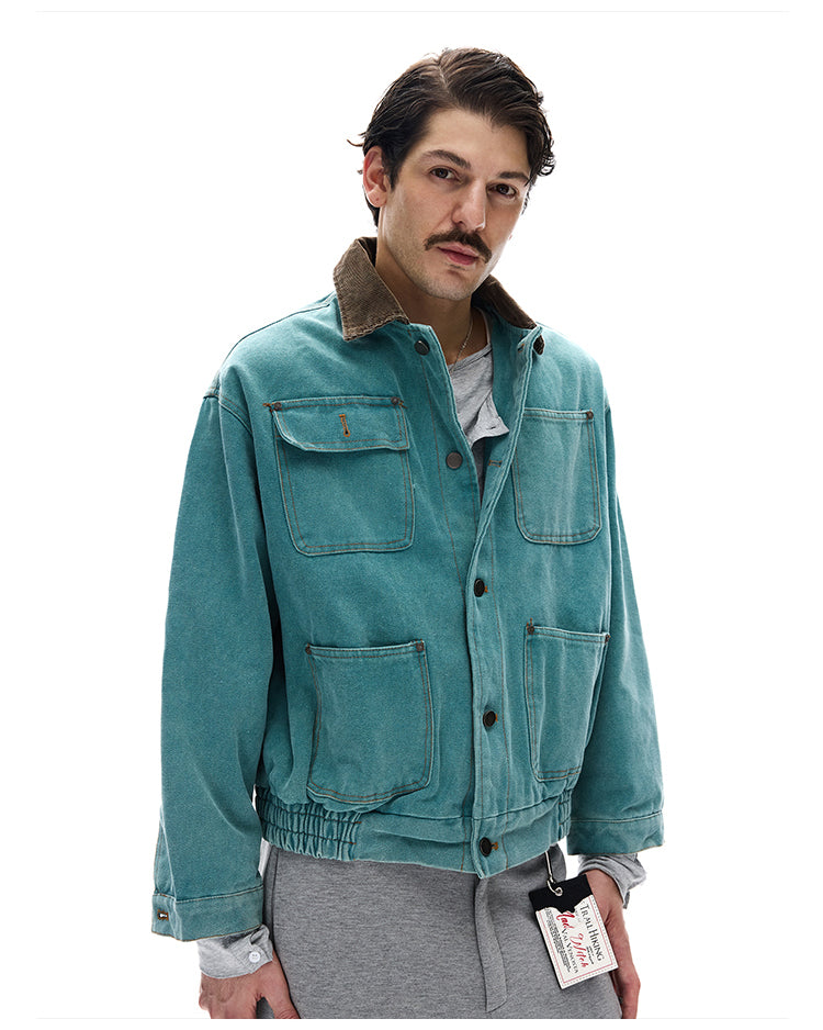 MADWITCH WASHED UTILITY JACKET #256067
